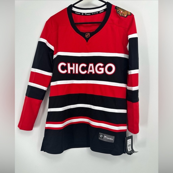 Chicago Blackhawks Fanatics Reverse Retro 2.0 Blank Jersey – Size Small NWOT - Picture 1 of 5